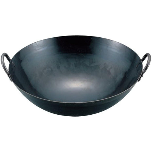 Yamada iron hammered Sichuan pot 39cm (depth 120mm 1.2mm thickness)
