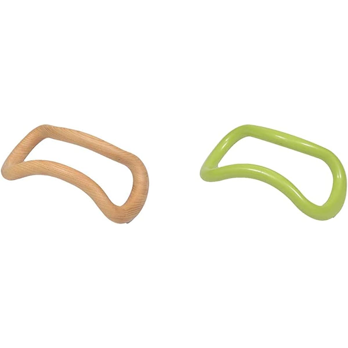 MAKISPORTS [Genuine Product] Stretching Equipment Wave Stretch Ring Wooden Unisex Keyaki