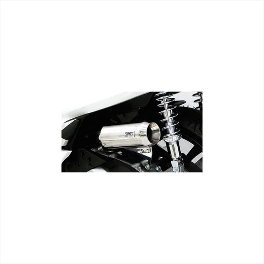 WirusWin Silencer Type Air Cleaner/Jet PCX (2BJ-JF81) Silver 4550255163198