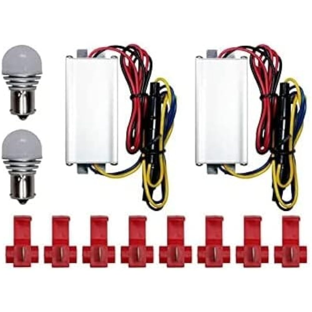 Jet Inoue (JET) Turn signal position kit 24V BAU15S White Amber Compatible base size: BAU15S S-25 150° pin difference 528778