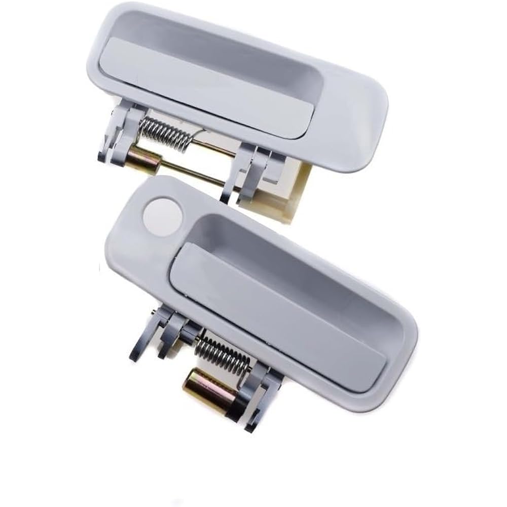 Car Parts White Outside Door Handle Rear Front Left and Right LH RH Toyota Camry 1997 1998 1999 2000 2001 69210AA010 69220AA010 Car Parts (Color: Rear Left RL)