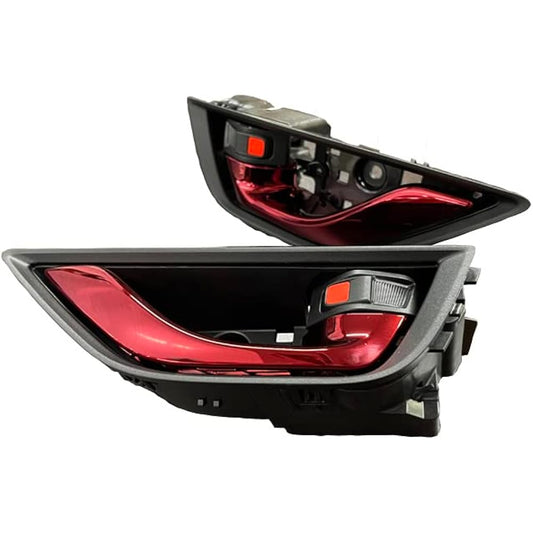 Grazio&Co. GR86 Inside Door Handle Deep Red Chrome DR