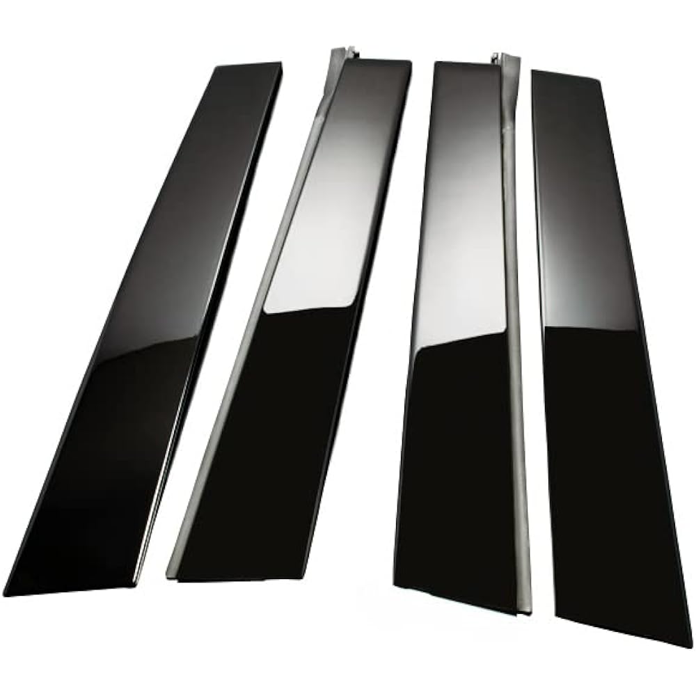 Grazio&Co. Corolla Cross Glossy Black B Pillar Panel SET 4PC