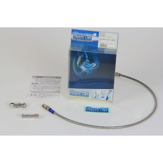 SWAGE LINE Clutch Hose KIT Stainless Steel Clear Hose ZX-14R (12ABS) STC746