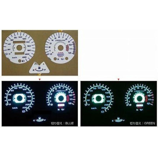 Odax EL Meter Panel AC Type White Panel ZEPHYR1100/RS OXP-311034-AC