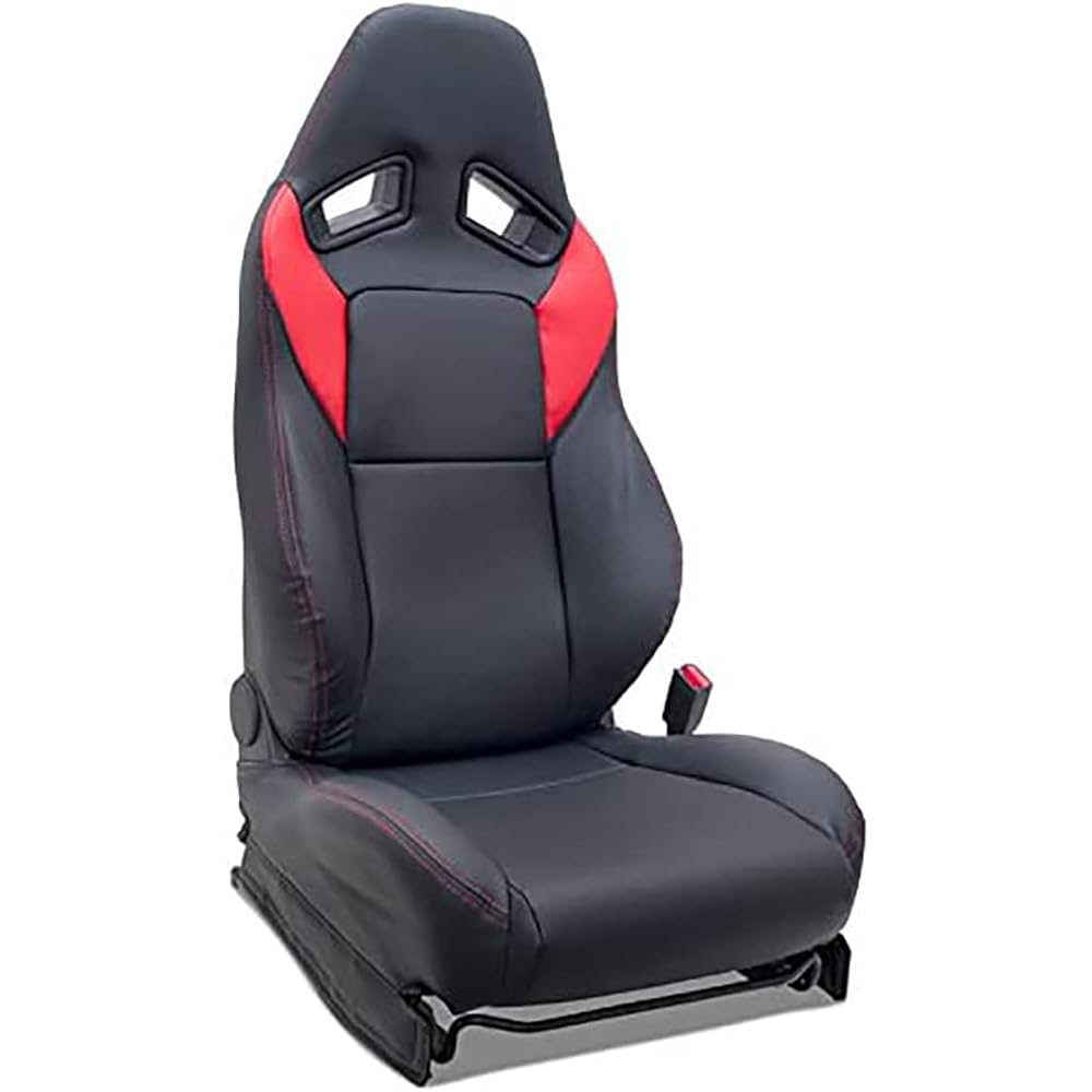 G'BASE Design Seat Cover Black x Red Alto Works HA36S GSC-007