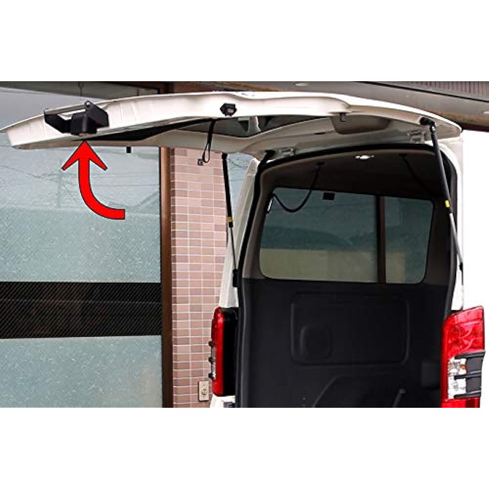KENSTYLE Rear Gate Close Bar (Side Cover Sold Separately) [For Nissan NV350 Caravan Model E26 H24/6 - Narrow Body] < Very Easy To Close The Rear Gate