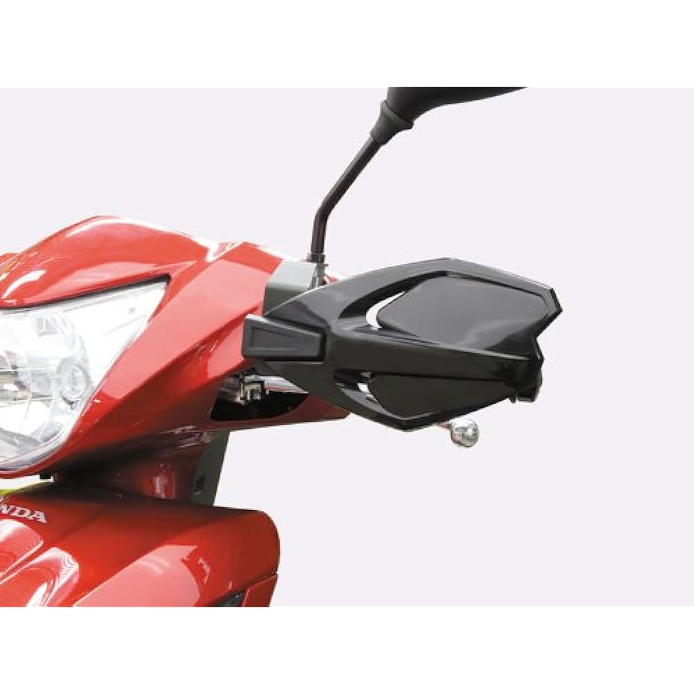 KITACO Knuckle Cover Dio 110 (all JF31 models), etc. 1 set left and right, no mirror adapter, black 562-1427110