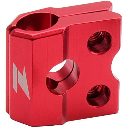 ZETA: Brake line clamp (red)