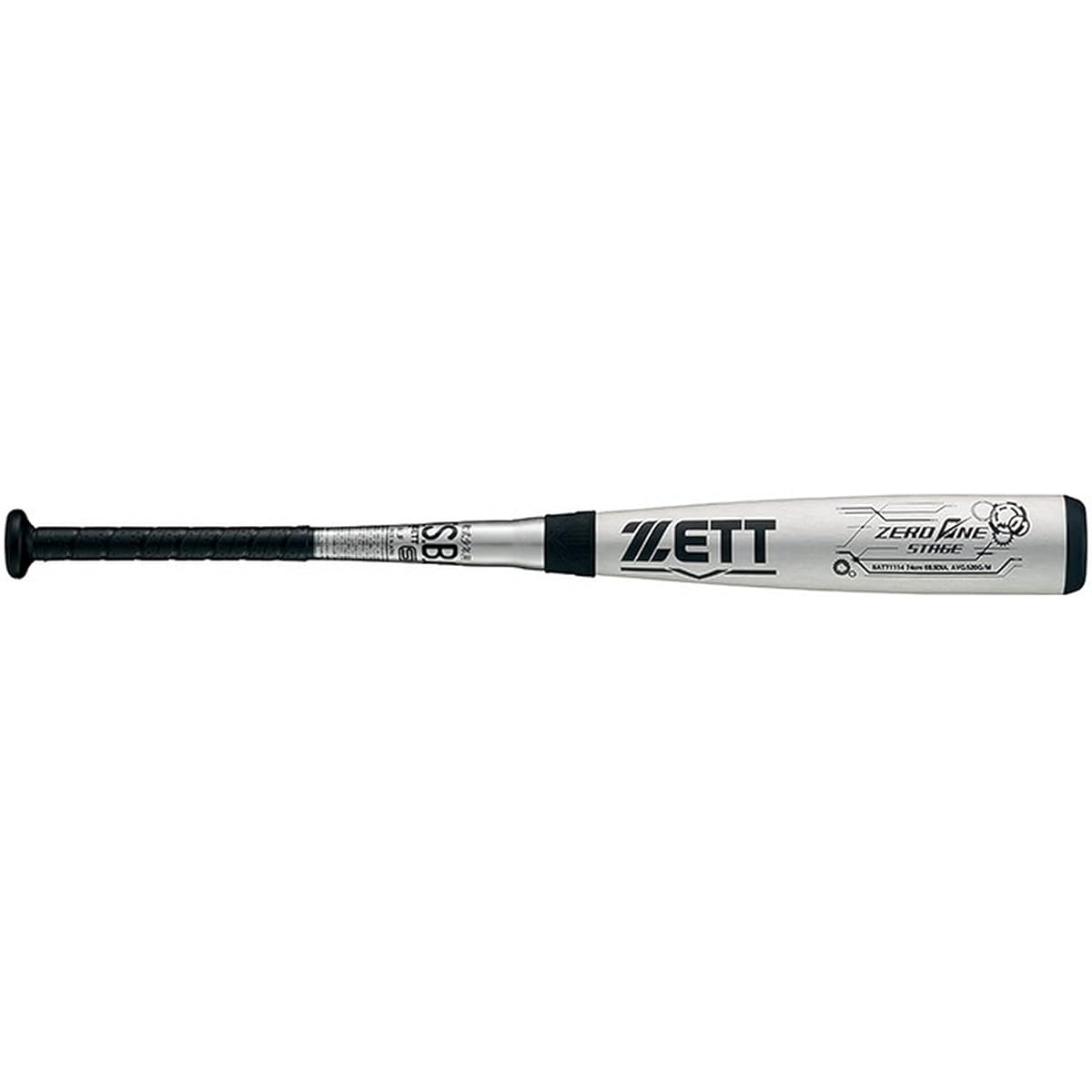 ZETT Boys Softball Baseball Bat Zero One Stage Super Duralumin BAT71120 [Made in Japan]