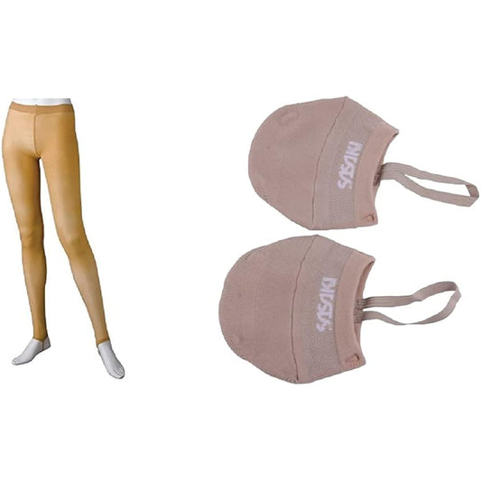 Sasaki Gymnastics/Rhythmic Gymnastics Stretch Tights T-1800 Beige F