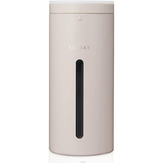 [2022 model] ELECOM humidifier aroma deviser Aroma diffuser desktop USB power supply antibacterial about 350ml Ultrasonic automatic power off timer 4 Hours silver inorganic antibacterial agent SIAA mark