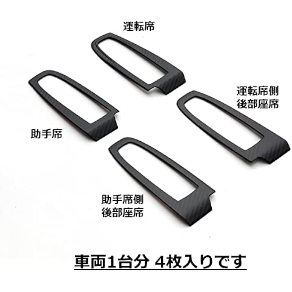 STREET Window panel for Subaru Levorg (VN5) Carbon style VN5PWC