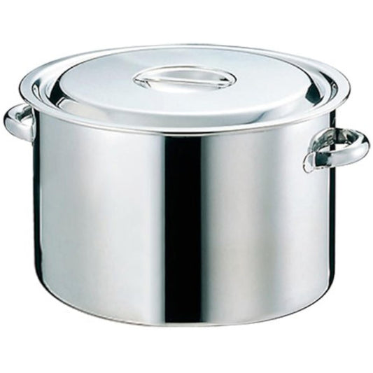 EBM 18-8 Half body pot (with scale) 42cm with hand