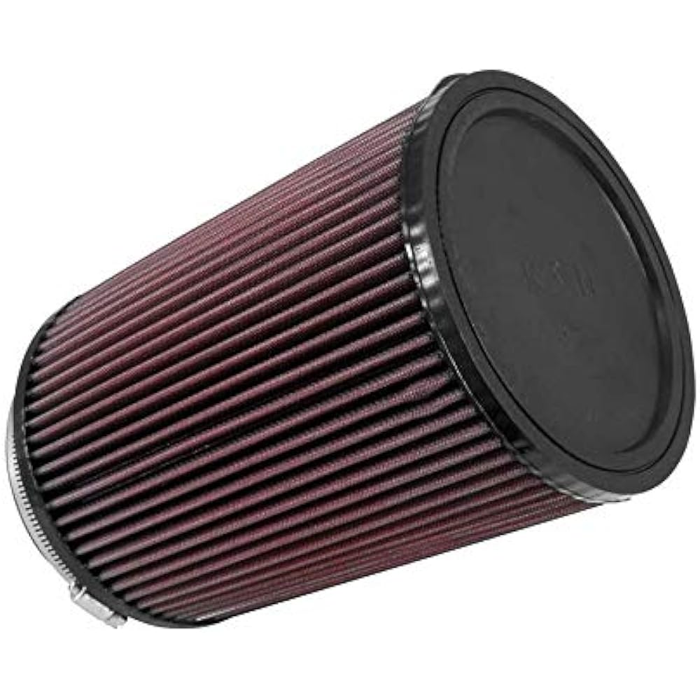 K&N Custom Filter Round Straight φ127 Rubber Mold End Cap Universal (General Purpose) RU-3020