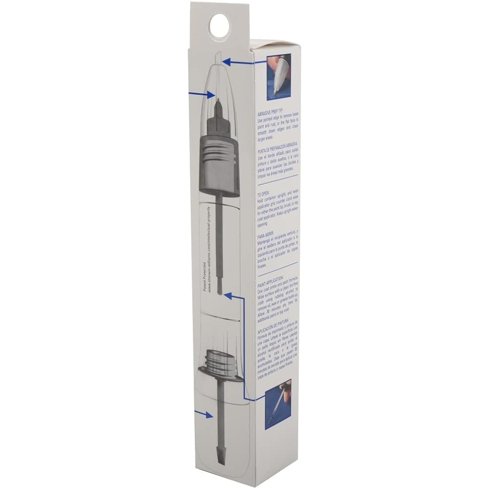 ACDelco 19367653 Switchblade Silver Metallic (WA636R) Four-In-One Touch-Up Paint - .5 oz Pen