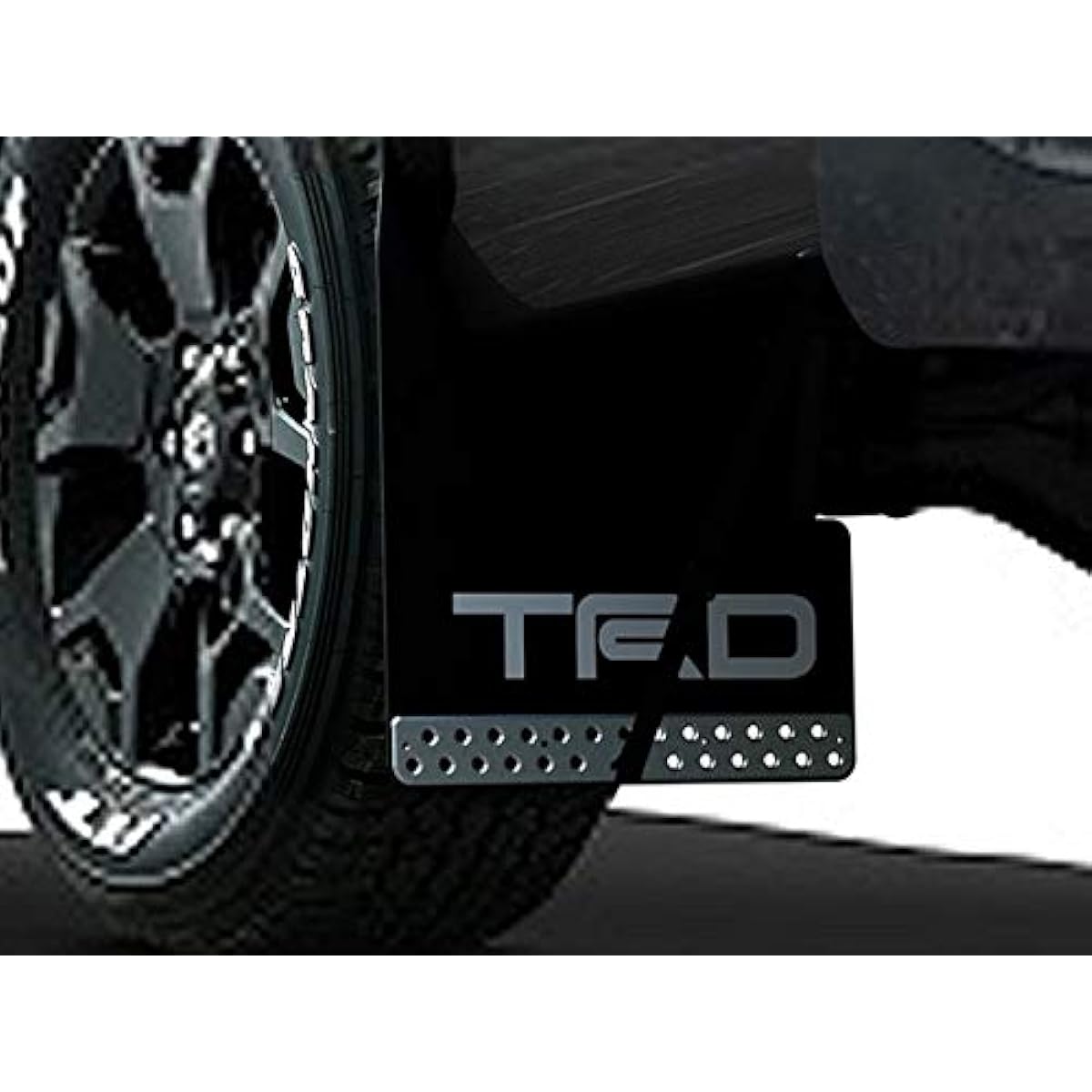 TRD Mud Flaps Black Hilux GUN125 2017/09 to 2020/08 Excludes Overfender