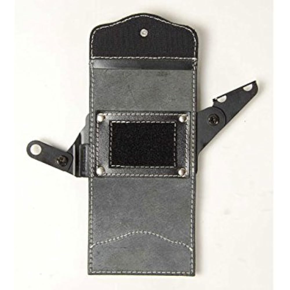 DEGNER Harley (HD) Sportster (04-14) Leather ETC case with stay Black SB-44