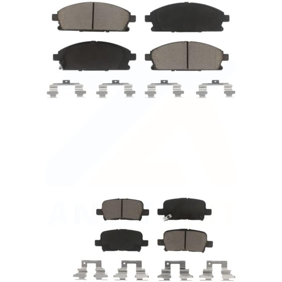Frontoria Ceramic Brake Pad Kit 2003-2006 For Acura MDX KCX-100198