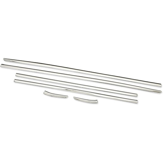 YOURS: 80 Series Noah Voxy Early/Late Side Garnish [Top] 6PCS [Material: Stainless Steel] 80 NOAH VOXY Toyota TOYOTA y33-034 [2] S