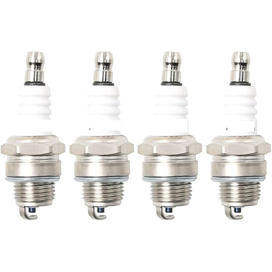 Motorcycle Ignition Spark Plug LM46 LM49 XST458 W9EC0 7515 J19LM RJ19LM L76V SF50 W14LM-U W14LMU W14LMUS W9-U W9LM-US (Color : 4pcs Nickel alloy)