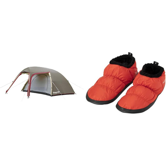 ogawa Tent Dome Stacy ST- [For 2~3 people] Brown 2616NORDISK Down Shoes [Ribbon Red] S 109060 Ribbon Red S