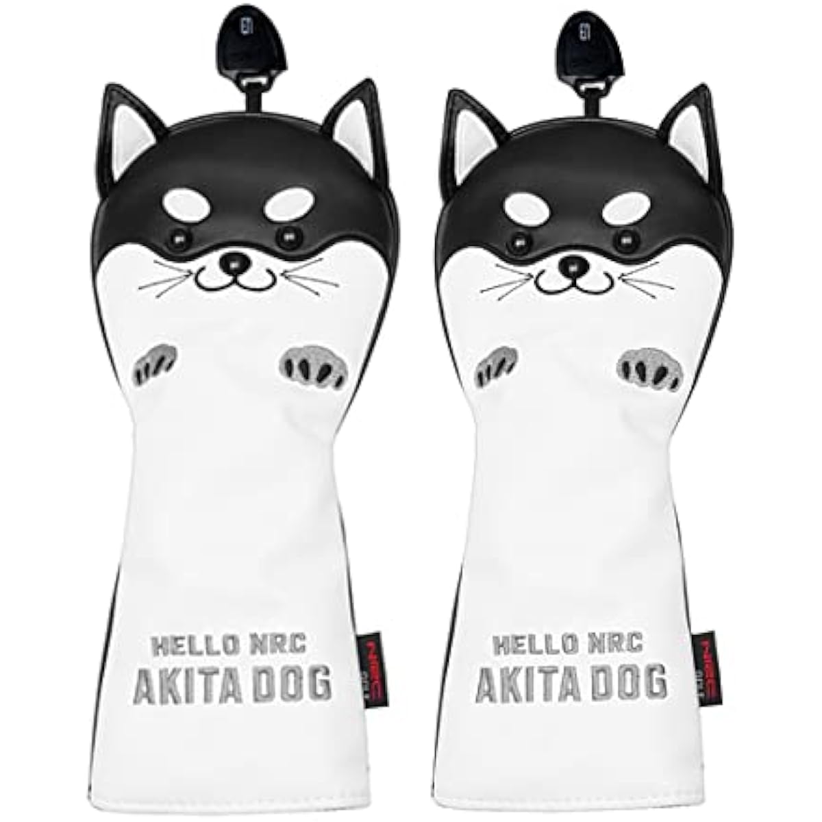 Set of 2 cute character utility head covers