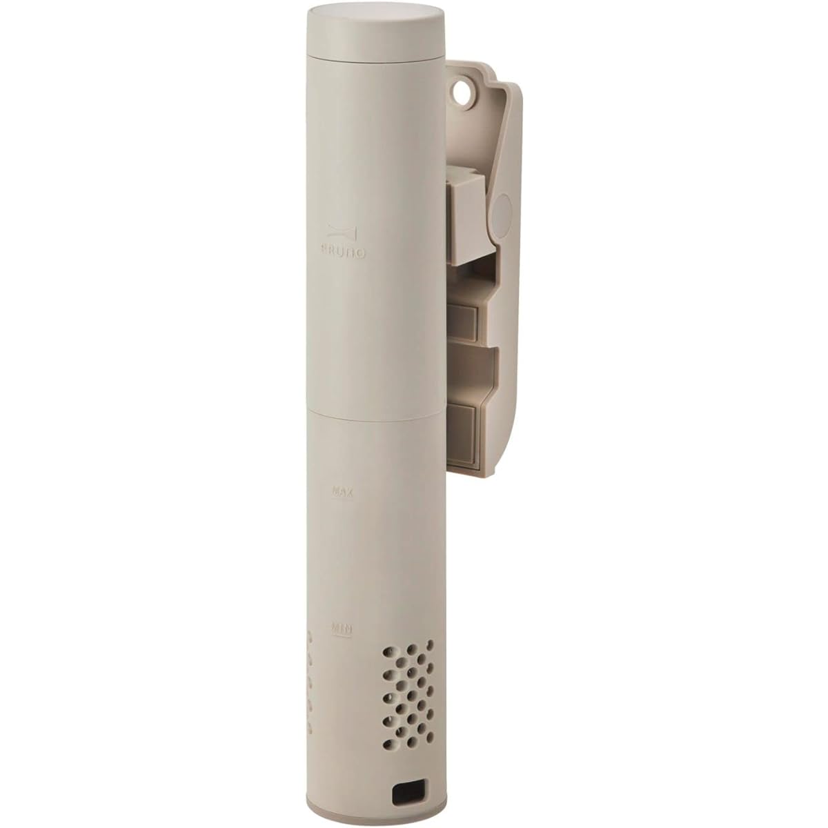 BRUNO Compact Low Temperature Cooker Greige Low Heating Healthy Moist Sliding Clip Pot Deep Pot Shallow Pot Stand Stylish Cute Waterproof Standard IPX7 BOE099-GRG