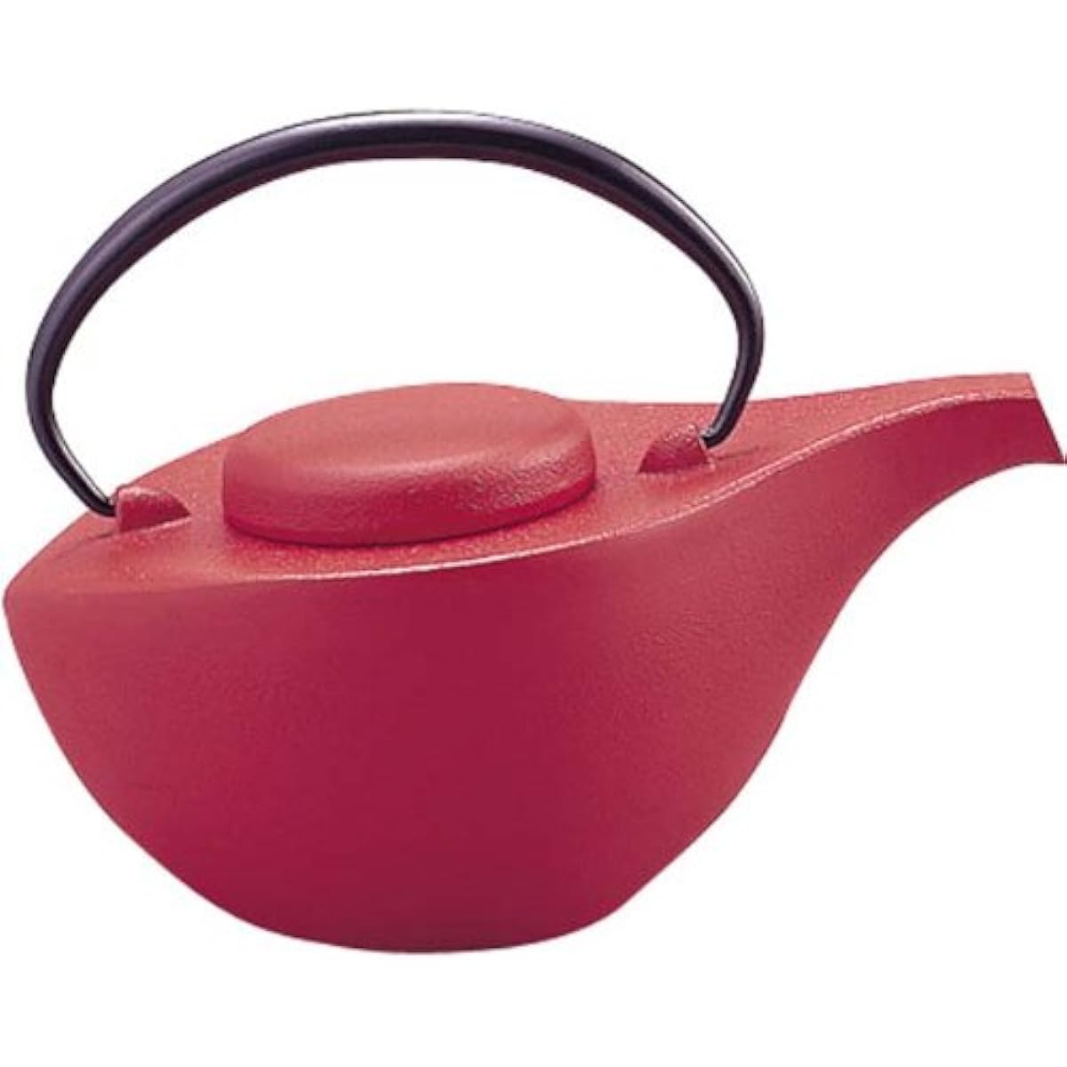 Iwachu Teapot Hikifune Matte Red Brown 0.7L Enamel Inside Nambu Ironware 12171