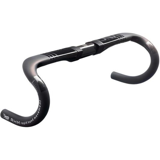 DEDA VINCI RHM POB 31.7/440 Drop Handlebar UD Carbon Fiber Shape: RHM Drop: 130mm Reach: 75mm Color: Polished on Black