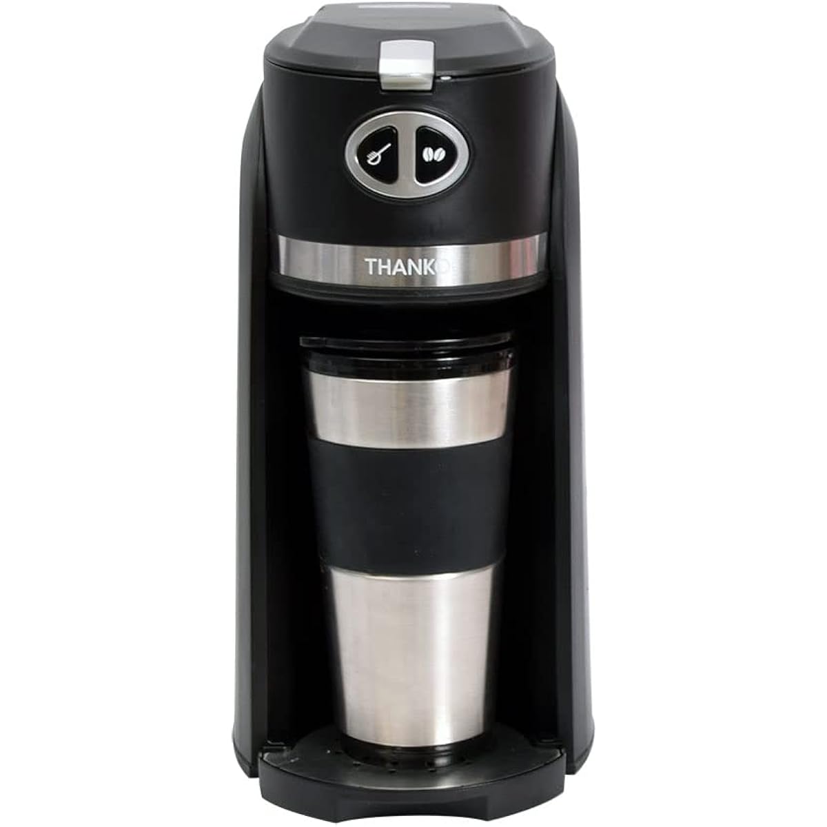 THANKO Fully automatic coffee maker for one person that can be made from beans “My barista” SFACMWTB