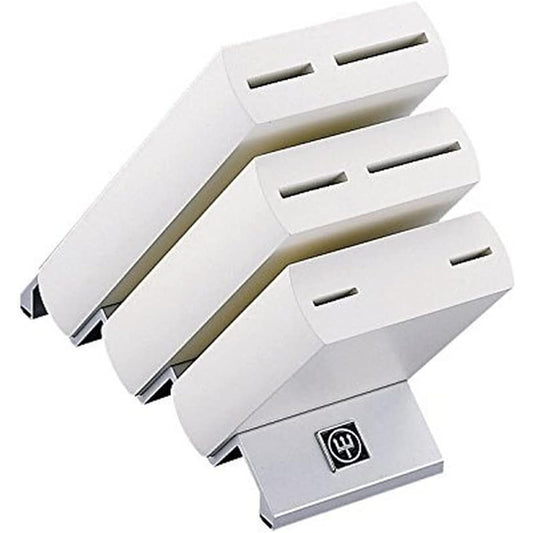 WUSTHOF Knife Block White 7252 Wooden Germany ADLP301