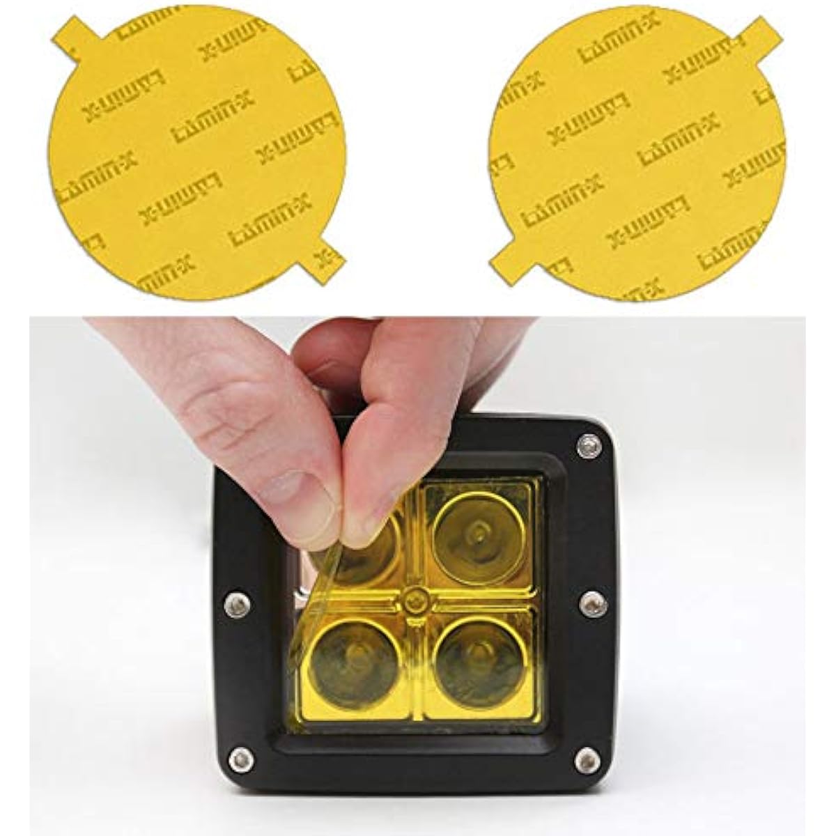 LAMIN-X F115Y Fog Light Film Cover