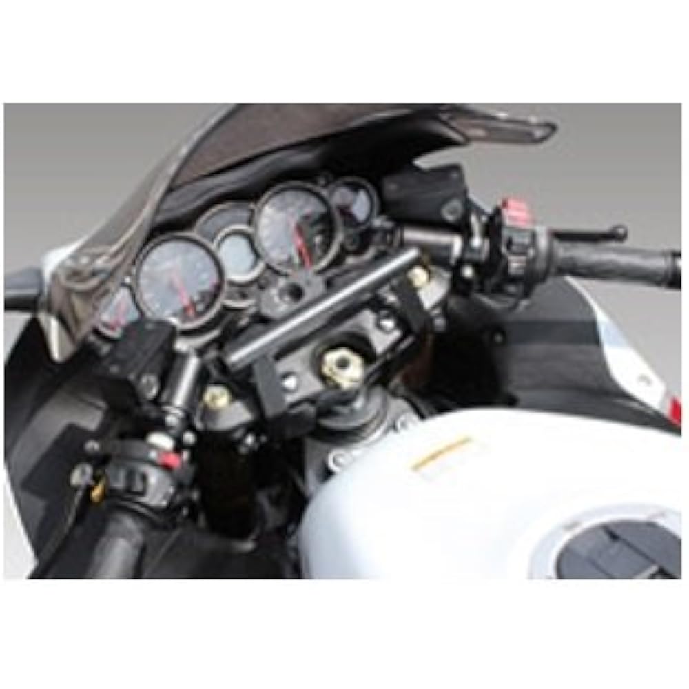 Kijima Motorcycle Bike Parts Handle Mount Stay (for Smartphone Holder) GSX1300R Hayabusa Black SUZUKI 204-068