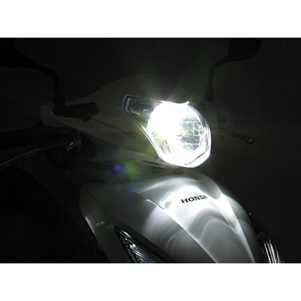 PROTEC LED Headlight Bulb Kit HS1 Dio 110 Z125 Pro Address 110 etc. 65043