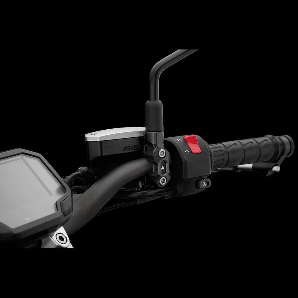 BIKERS Master Cylinder Clamp Z250 Z650 Z900 Mirror Holder Left and Right Set Black BK-K0356-BLK