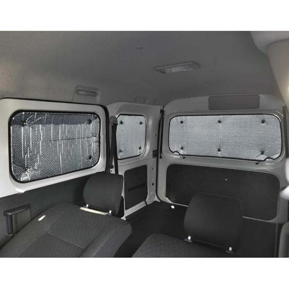 BONFORM Sleeping in the Car Shade for Cars, UV Protection M4-83 Hijet Cargo, Silver 7910-45SI