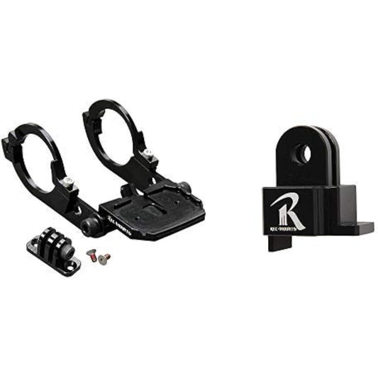 REC-MOUNTS Bryton Aero combo mount (double-sided narrow type, bottom adapter included) Compatible with bryton Aero 60 [BA-Narrow9+GP]