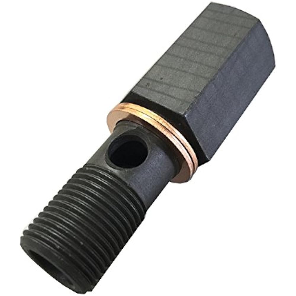 Oil temperature & oil pressure gauge adapter for RE Amemiya 13B 1/8-PT size twin FC3S FD3S