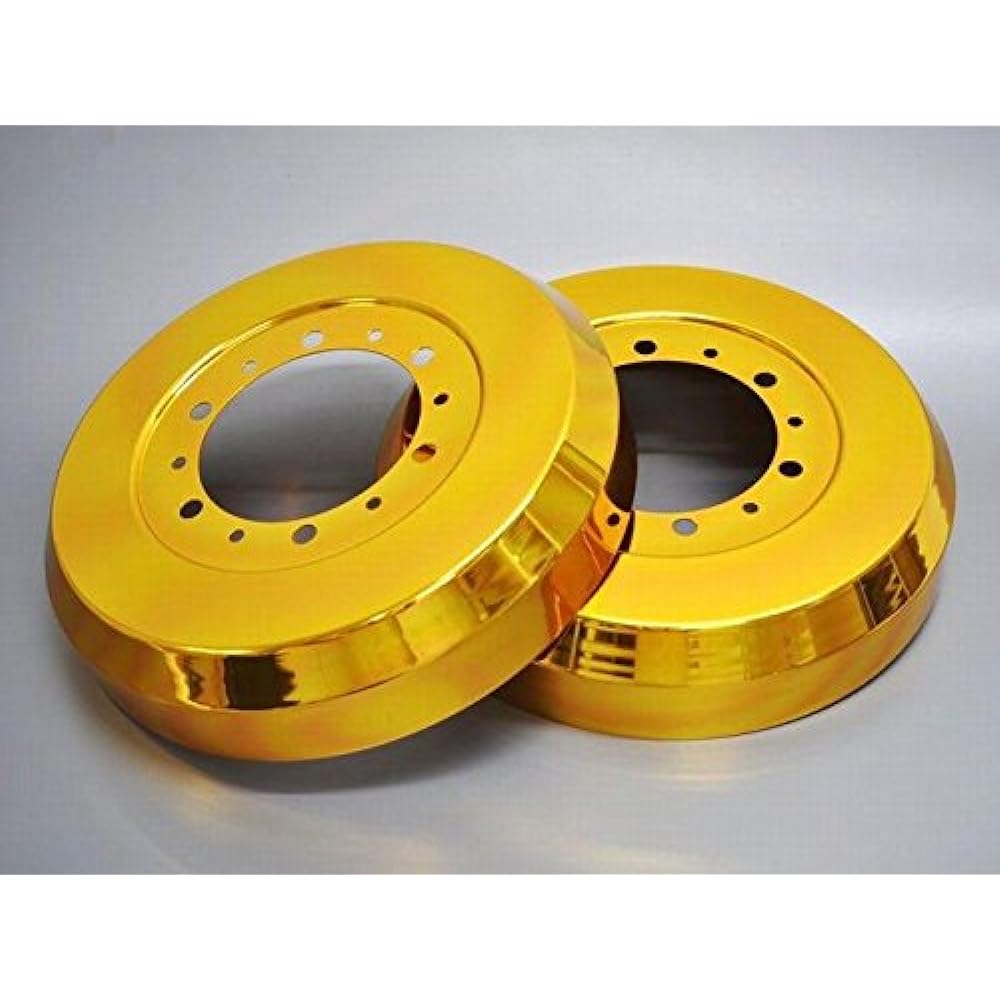 Rim Aluminum Drum Cover [Gold] [For Rear] [200 Series Hiace] M42-017
