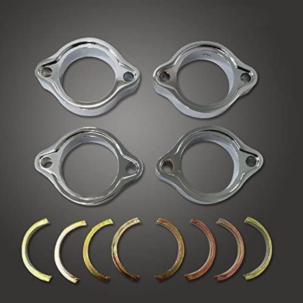 flange & color set zephyr 400/chi chrome plated