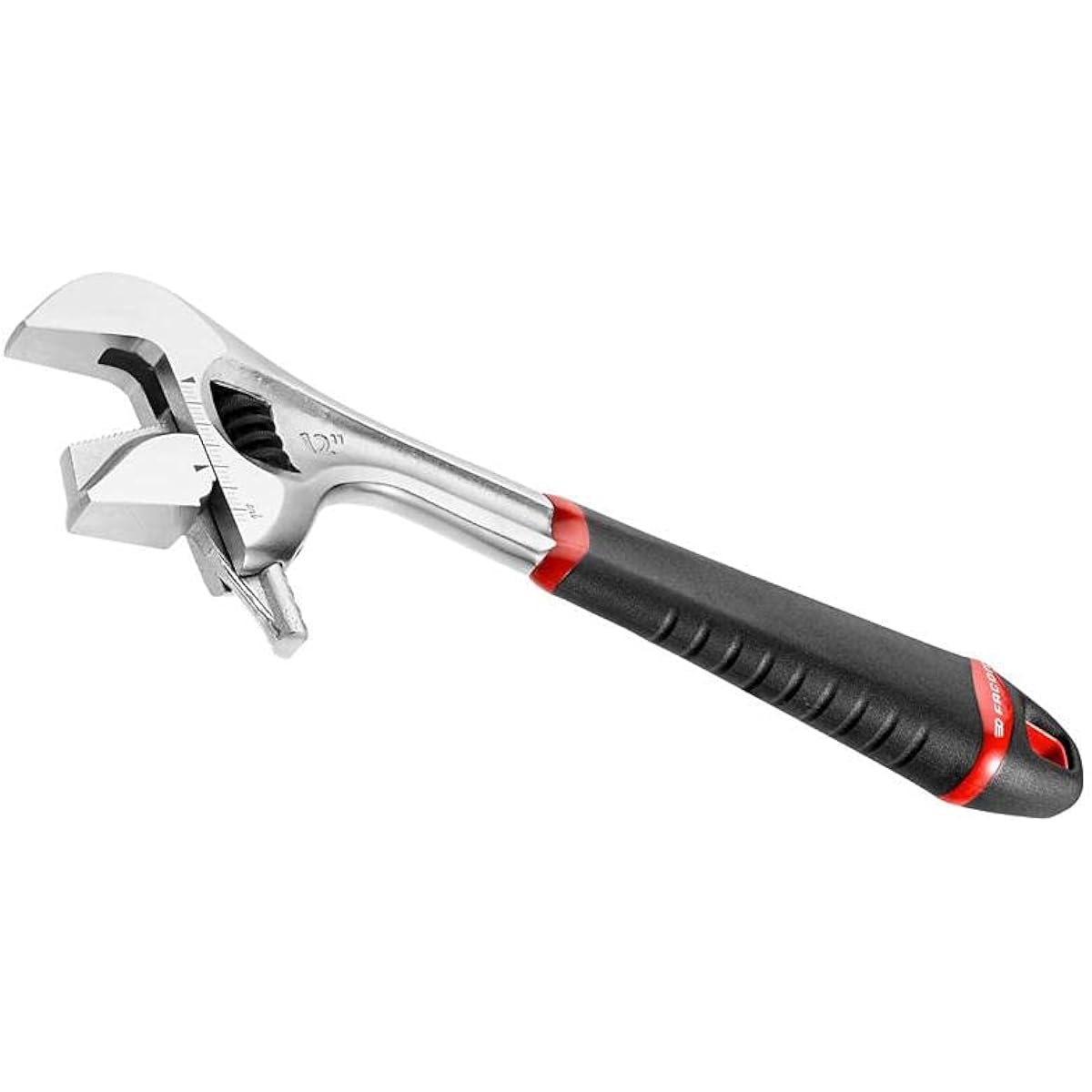 FACOM Monkey Wrench 376mm Maximum Opening 50mm Adjustment Wrench 101.15GR Grip Type Reversible Function With Adjustment Release Function Super Convenient Can Be Adjusted to Nuts Instantly Chrome Plated Finish FACOM