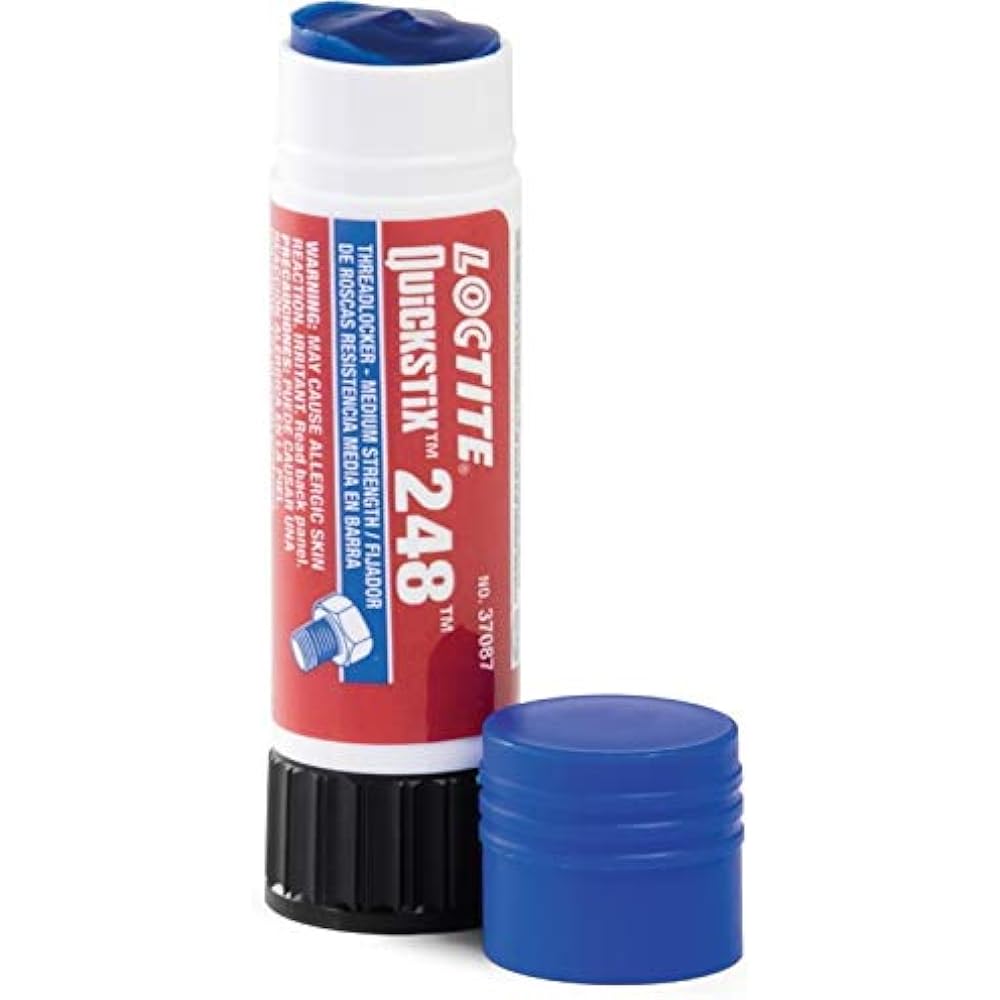 LOCTITE Thread Locking Adhesive Medium Strength Type 248 Stick Type (Blue) 1548567
