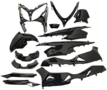 Bike Parts Center Exterior Set 13 Pieces Black Painted Suzuki Skywave 250 CJ44A CJ45A CJ46A 3066