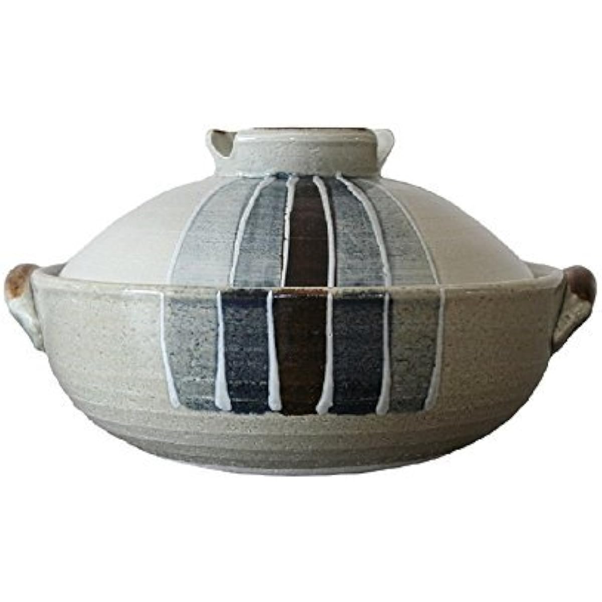 Banko Ware Misuzu Pottery Ichichin Horsetail Earthen Pot (No. 10)