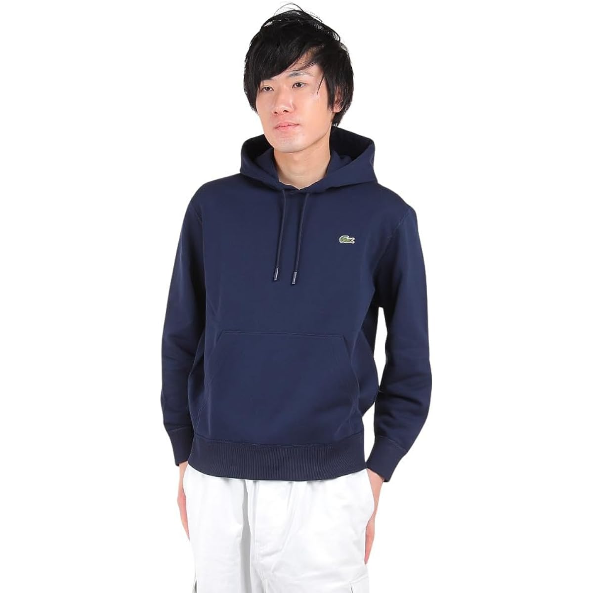 [Lacoste] Hoodie [Official] Premium Sweat Hoodie Men's