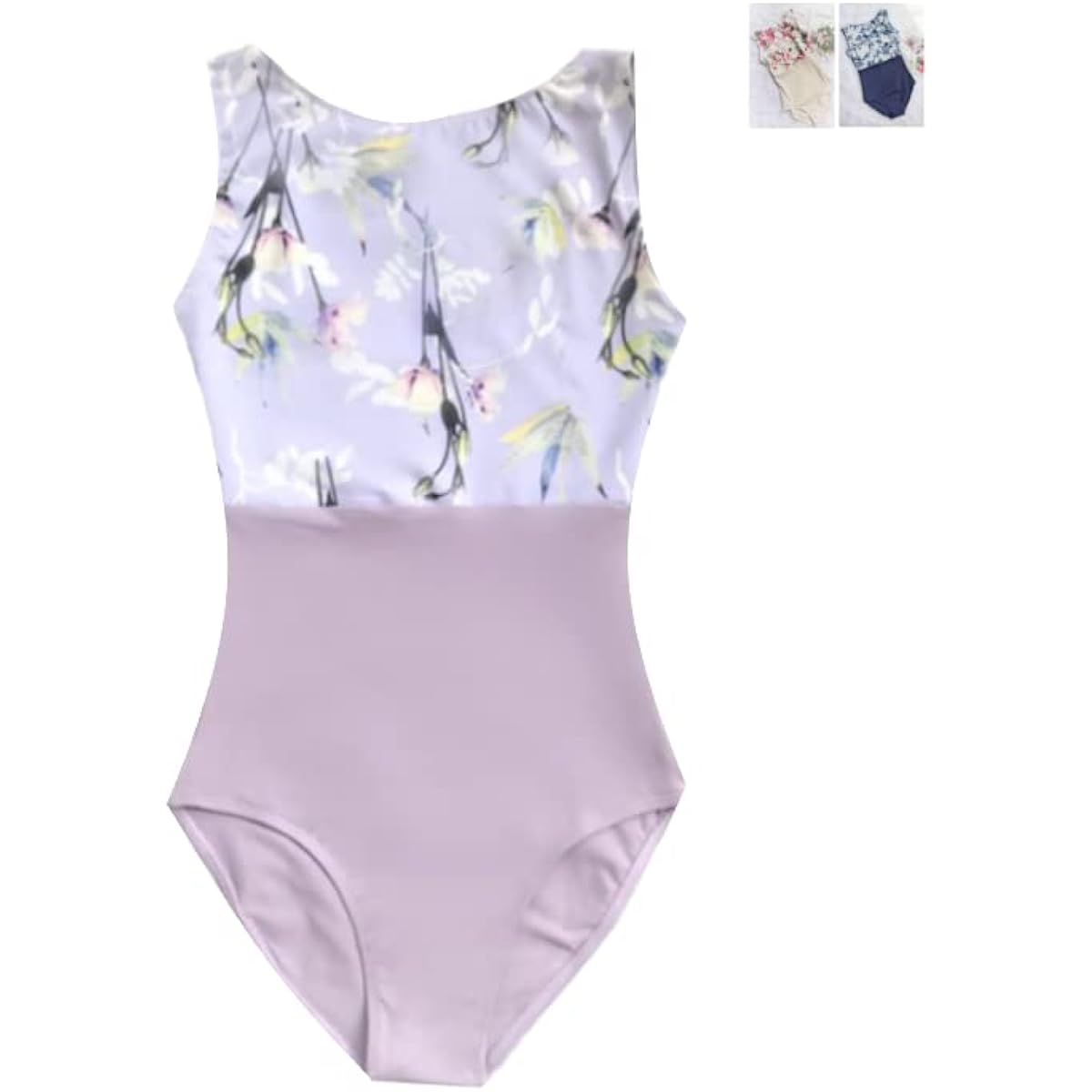 [Pro Dance] ProDance Floral Boat Neck Leotard Ballet Cute Cheap PLT002MA