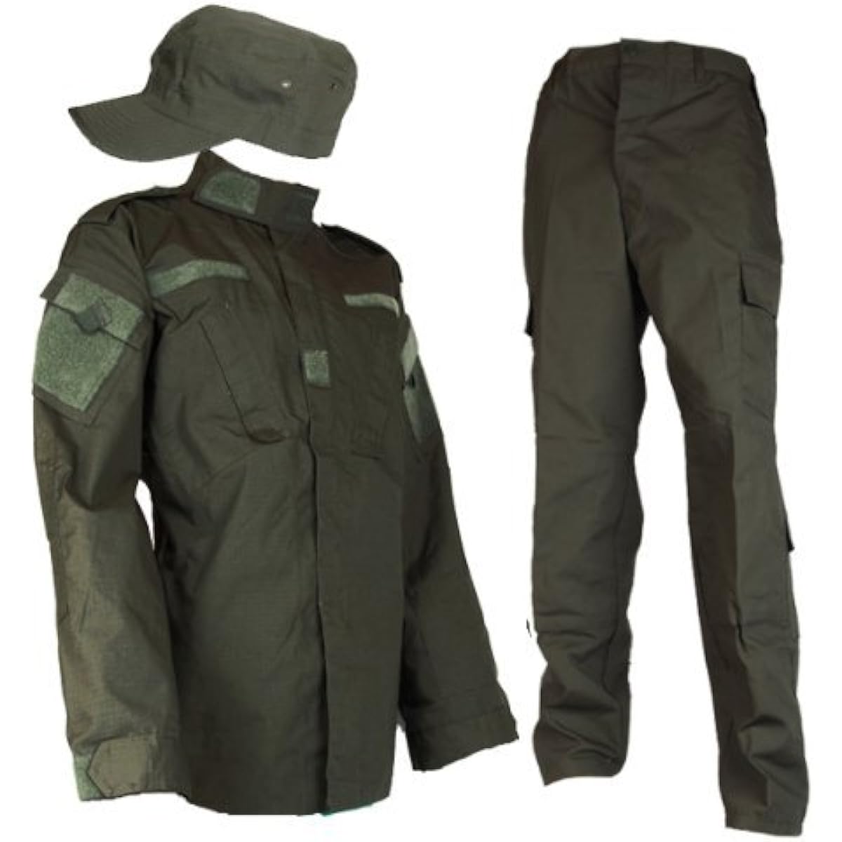 Camouflage top and bottom/patrol cap set Olive Drab US size S [waist around 80cm] bdu-od01-S