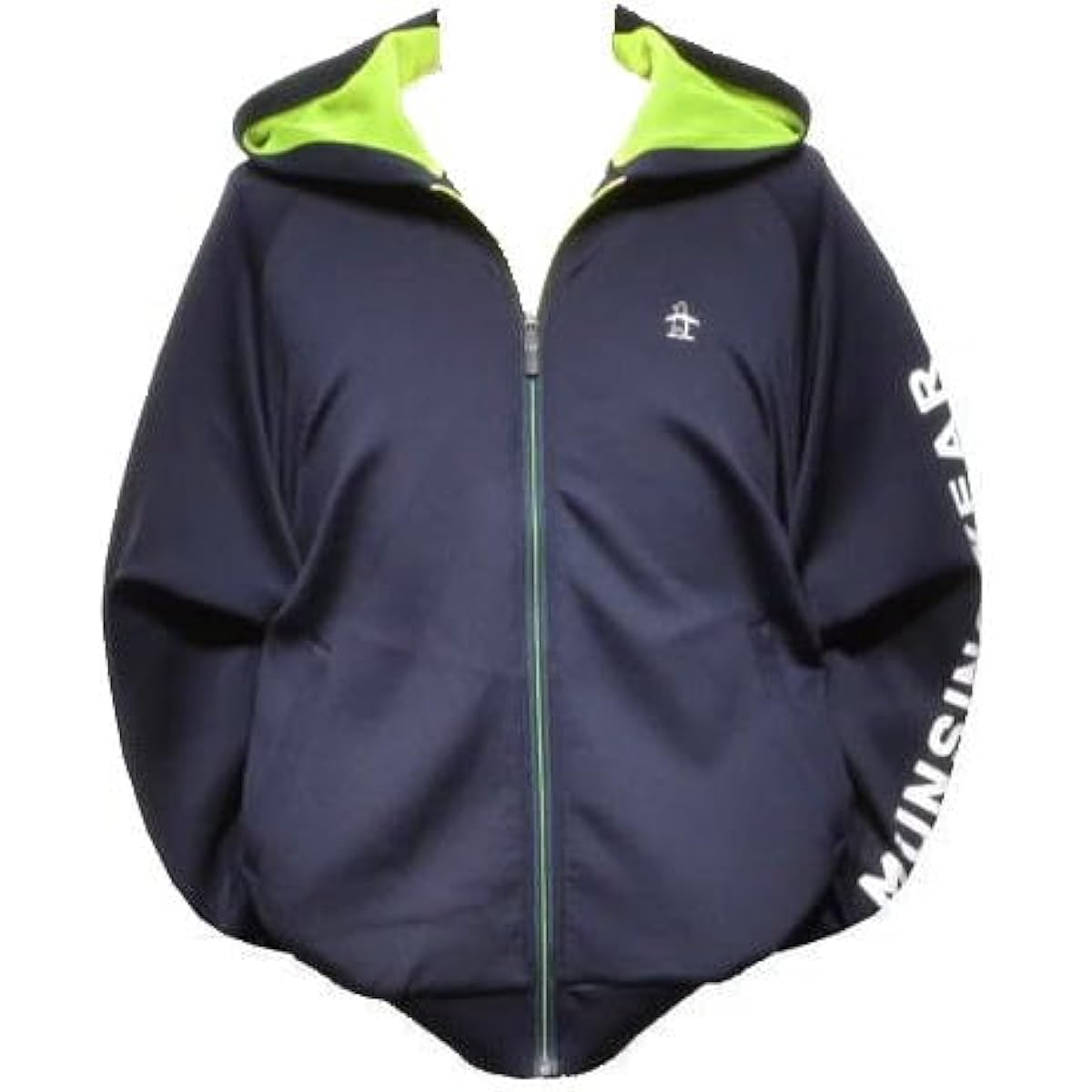 [Munsingwear] Hoodie Hooded Blouson Water Repellent Stretch Cardboard Knit Golf MGMWJL50 Men's