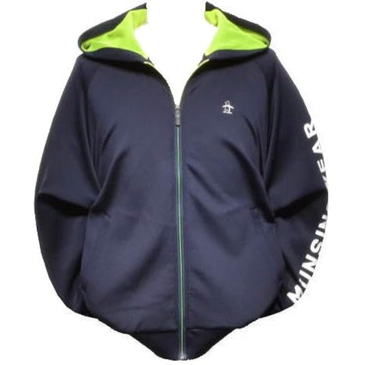 [Munsingwear] Hoodie Hooded Blouson Water Repellent Stretch Cardboard Knit Golf MGMWJL50 Men's